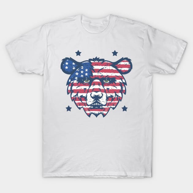 American bear T-Shirt by Spaceboyishere